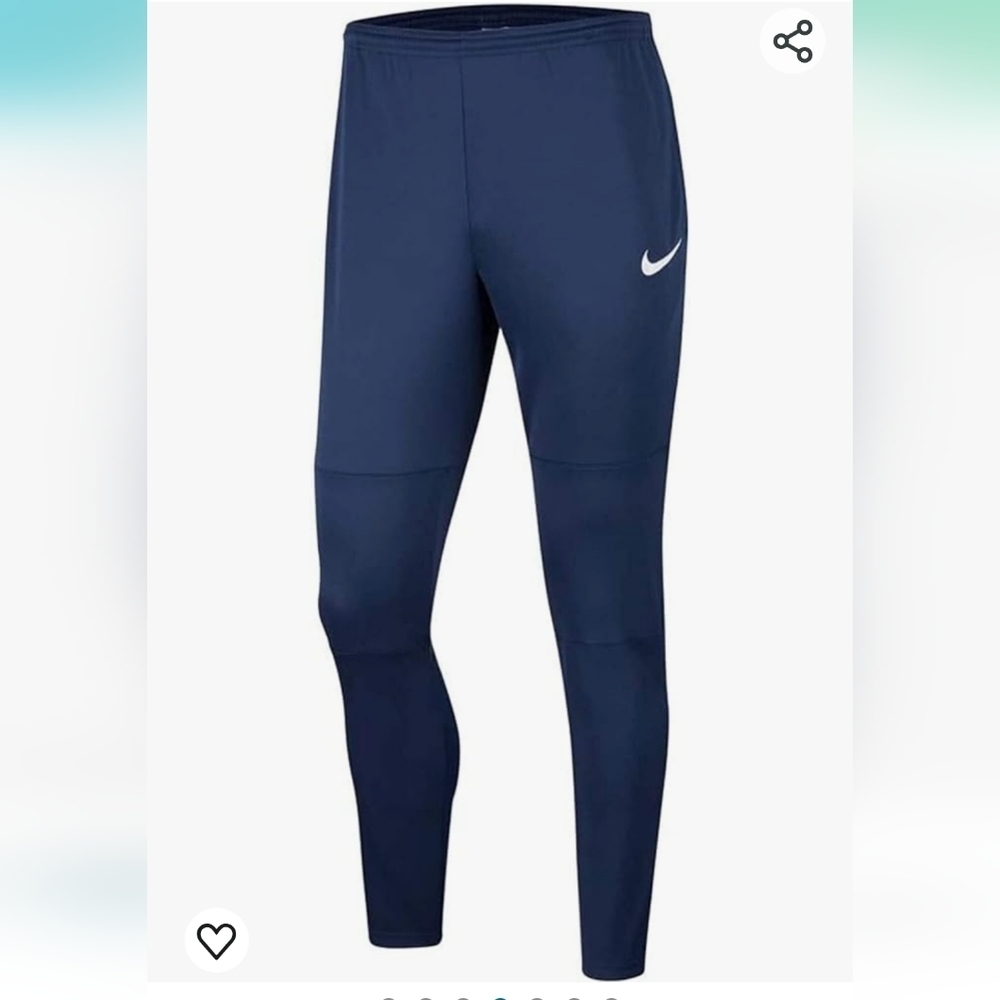 NIKE MEN'S DRY PARK 2.0 pants medium NWOT Track pants Sweat Pants - Picture 10 of 12